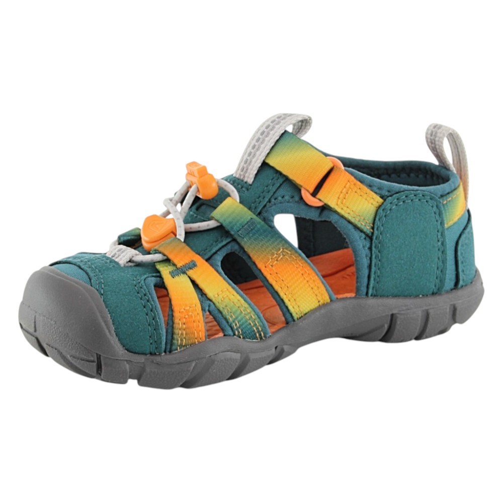 Sandalias Keen Seacamp II CNX Verde-Naranja