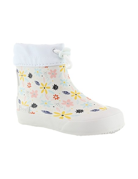 Botas de agua barefoot Koel Flowers White