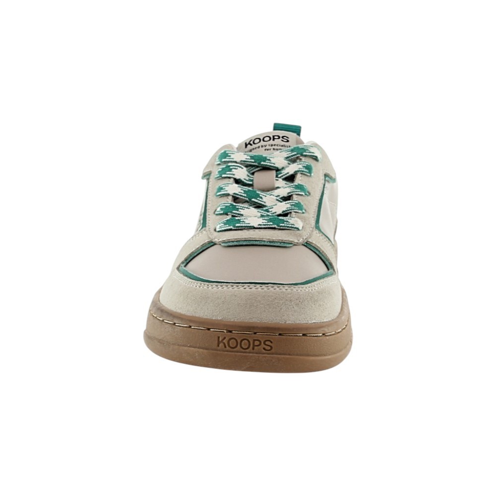Zapatos barefoot Koops Adri cordones Verde