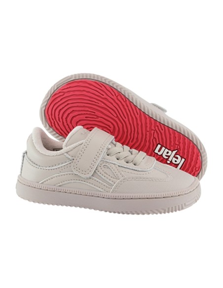 Zapatos colegiales barefoot LEJAN Beige