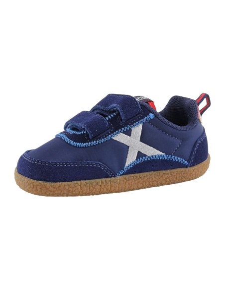 Zapatillas Barefoot Munich Baby Koda Verde Marino