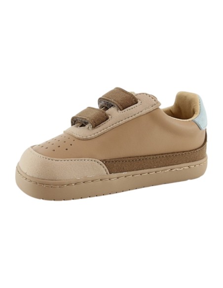 Zapatos veganos barefoot Muris Petra Mini Bark Brown