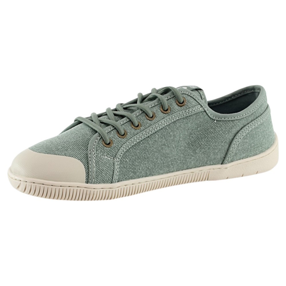 Zapatillas barefoot de lona Mustang Free Verde