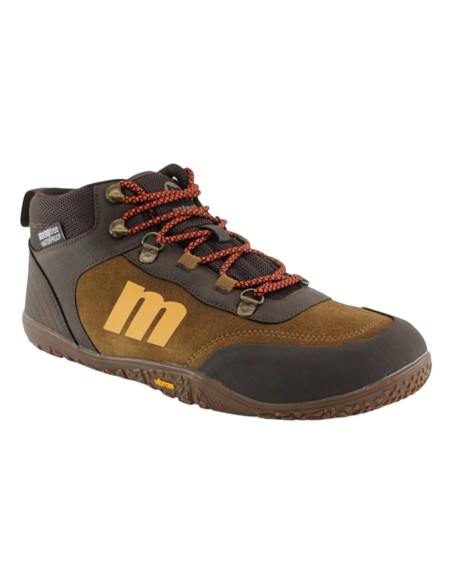 Botines montaña impermeables barefoot Mustang Free-Road Marrón