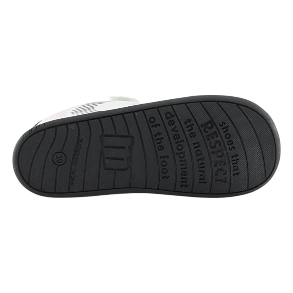 Zapatillas multideporte barefoot Mustang Free 49320 Blanco-Negro