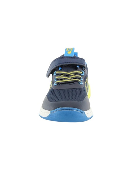 Zapatillas barefoot Mustang Free Azul-Amarillo