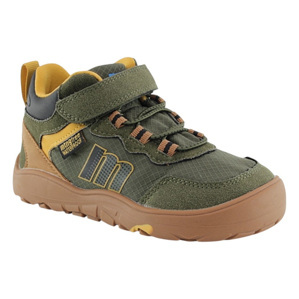 Botines impermeables Mustang barefoot Rivery Kaky