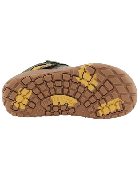 Botines impermeables Mustang barefoot Rivery Kaky