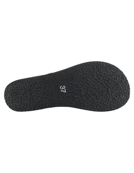 Merceditas barefoot 8252-C Flexi Nens Leo Fucsia-Negro