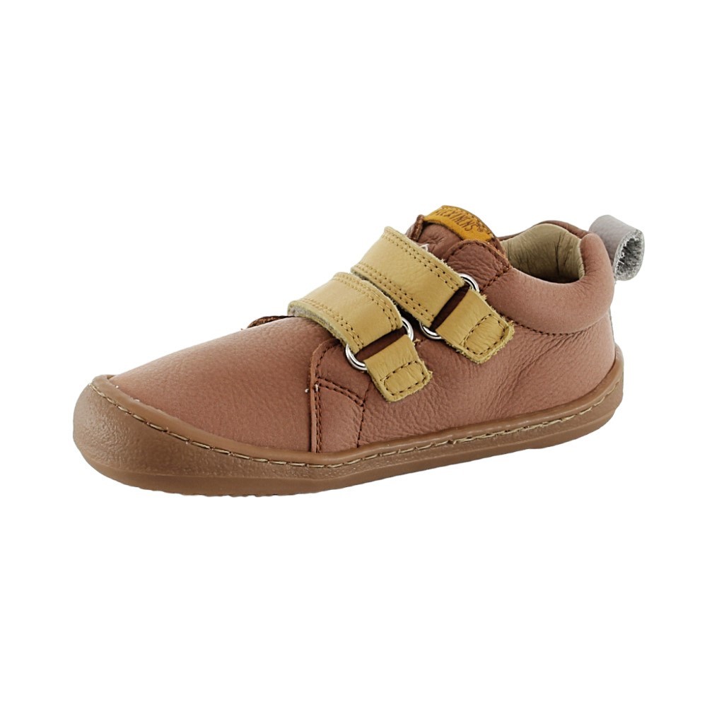 Botines respetuosos  Flexi Nens 9010-R Cuero-Mostaza