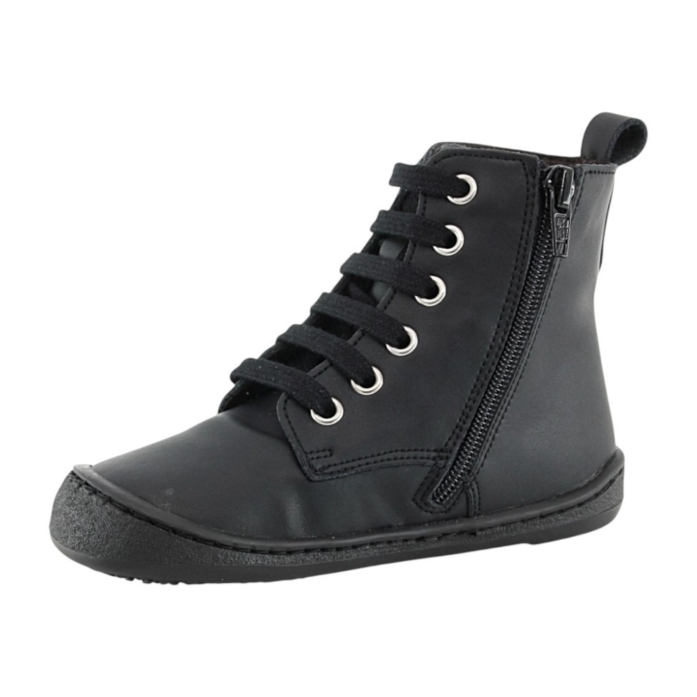 Botas militares barefoot Flexi Nens 9085-R Negro