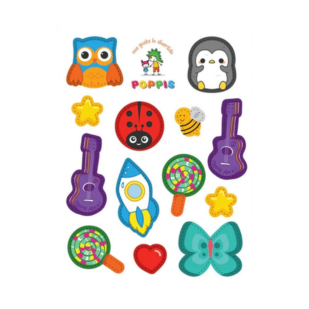 Pegatinas para Poppis multidibujo 2