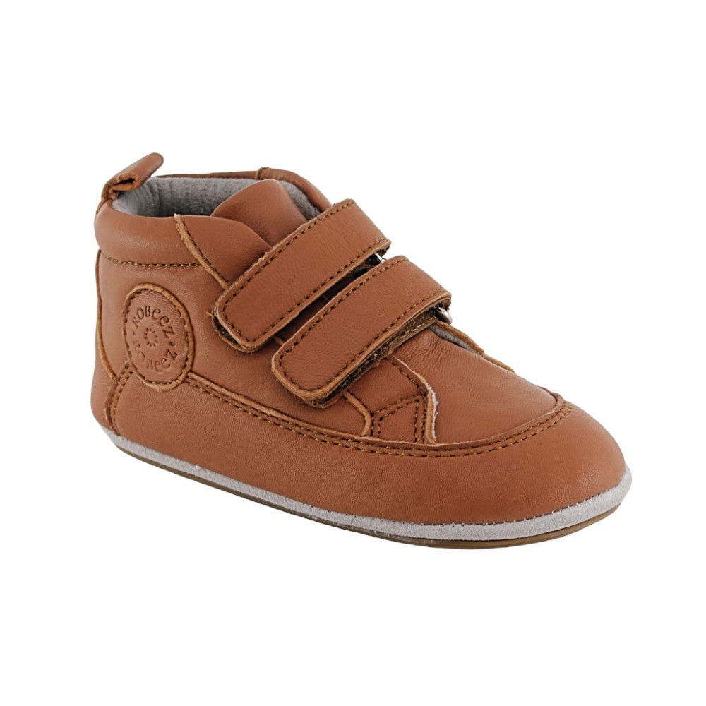 Zapatos respetuosos abotinados Robeez RobyCrath Marrón