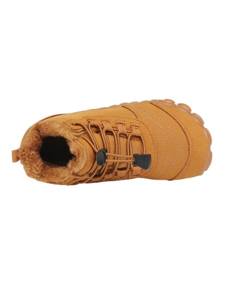 Botines barefoot Saguaro Will II borreguito Camel