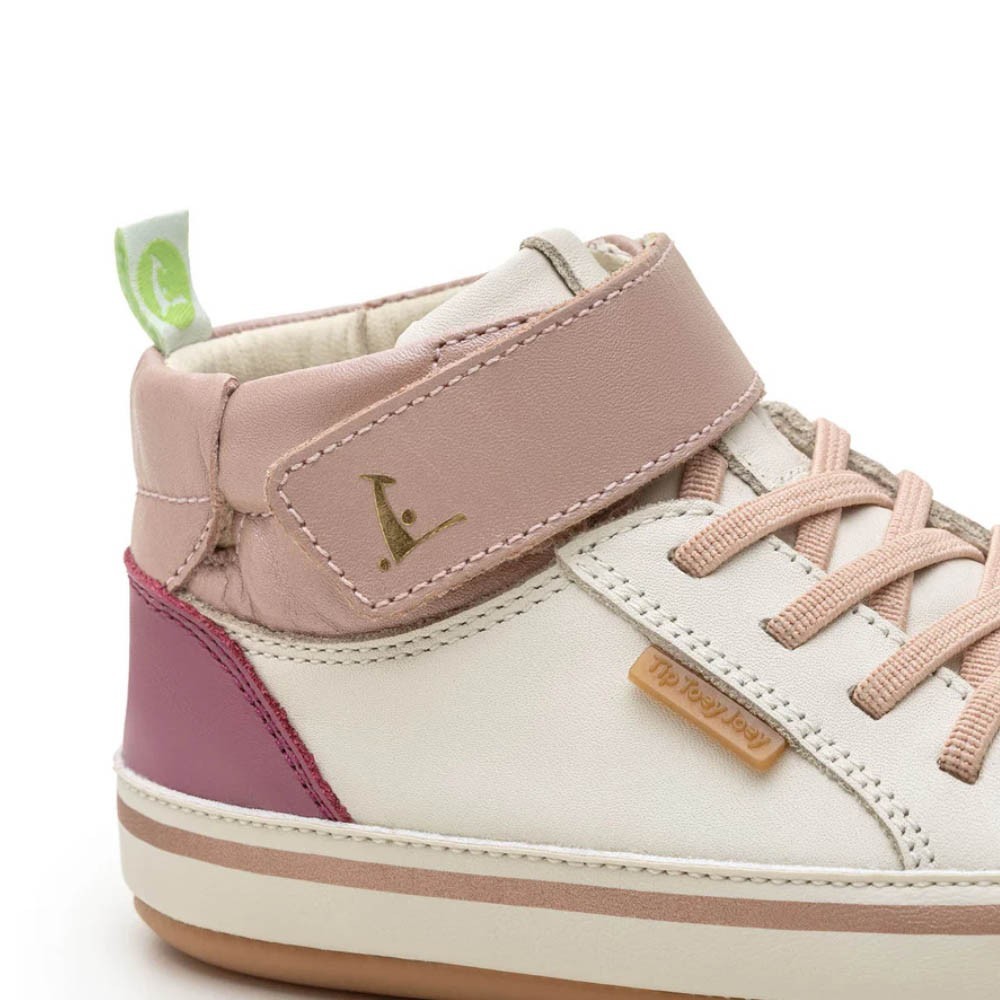 Botines respetuosos Tip Toey Joey Alley Beige-Rosa