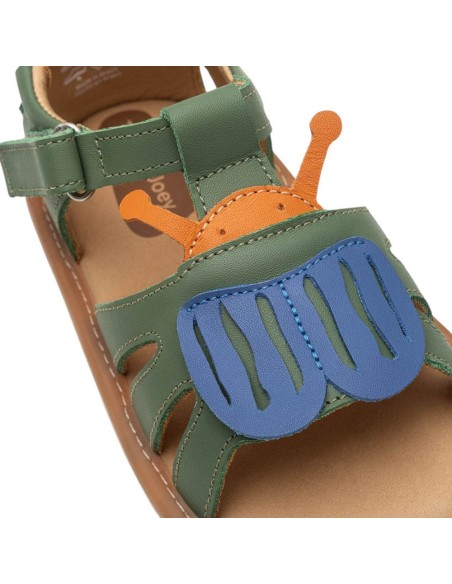 Sandalias barefoot Tip Toey Joey Beetle Verde