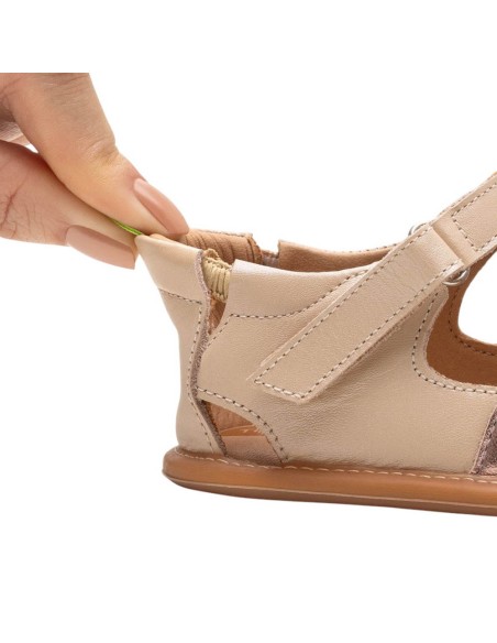 Sandalias respetuosas Tip Toey Joey Cris Cross Multi Rosa