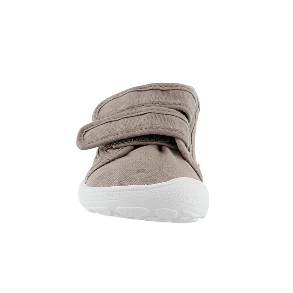Zapatillas con velcros barefoot Victoria Bosco Beige