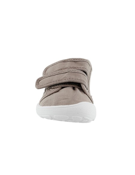 Zapatillas con velcros barefoot Victoria Bosco Beige