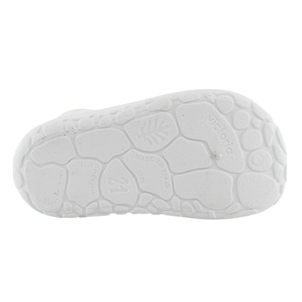 Zapatillas con velcros barefoot Victoria Bosco Blanco
