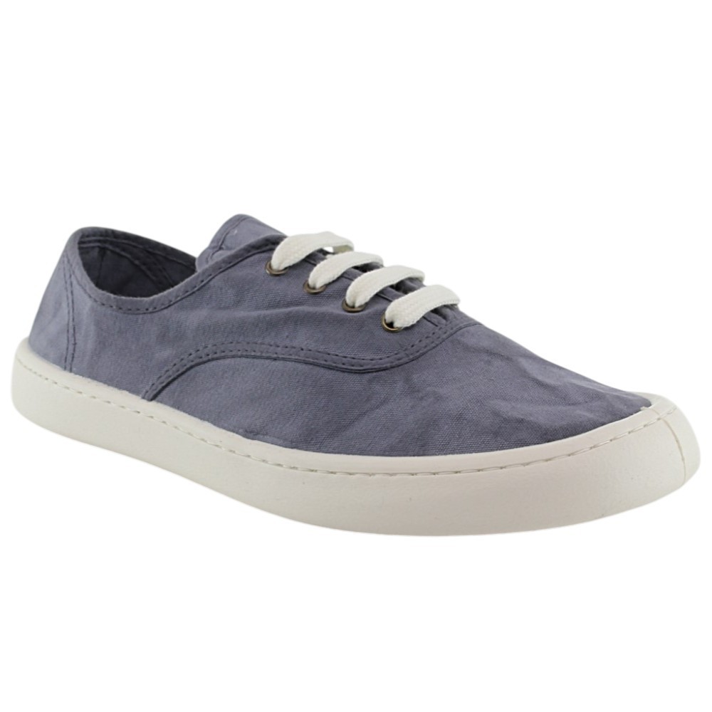 Zapatillas barefoot Victoria Olmo lona Noche