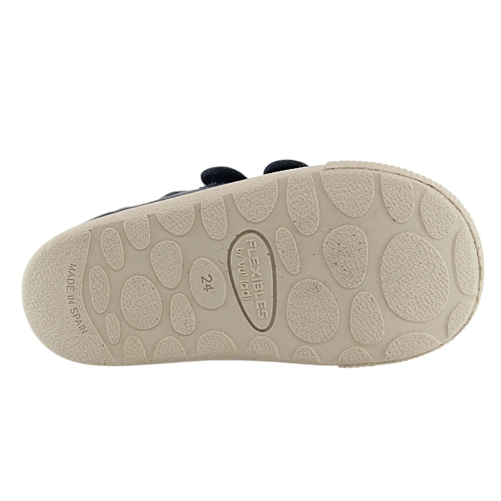 Calzado barefoot de lona Flexibles 8195 Jeans