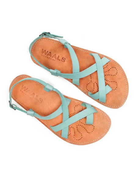 Sandalias barefoot Waals Natur Aqua