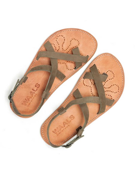 Sandalias barefoot Waals Natur Kakhi