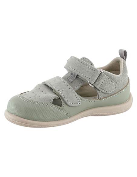 Sandalias respetuosas Zapyflex Doble Velcro Manzana