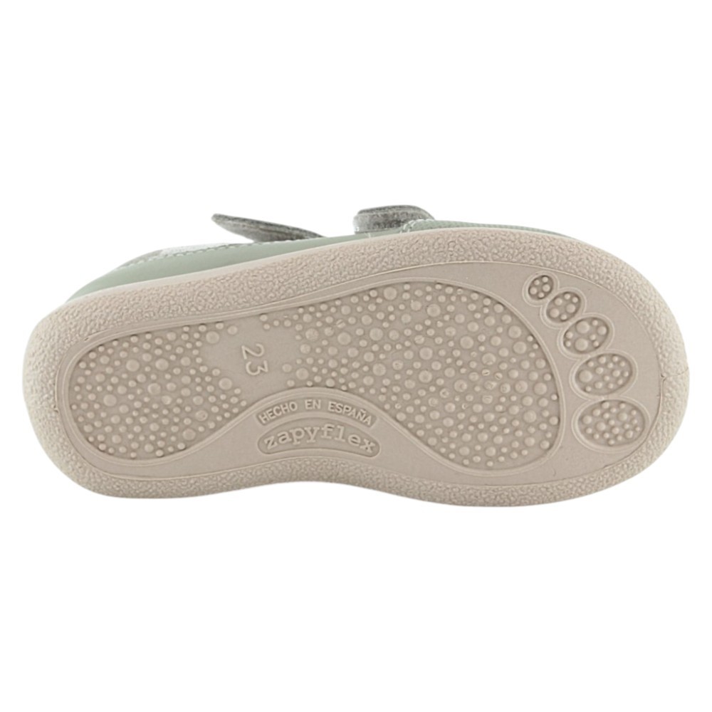 Sandalias respetuosas Zapyflex Doble Velcro Manzana