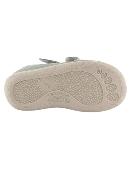 Sandalias respetuosas Zapyflex Doble Velcro Manzana