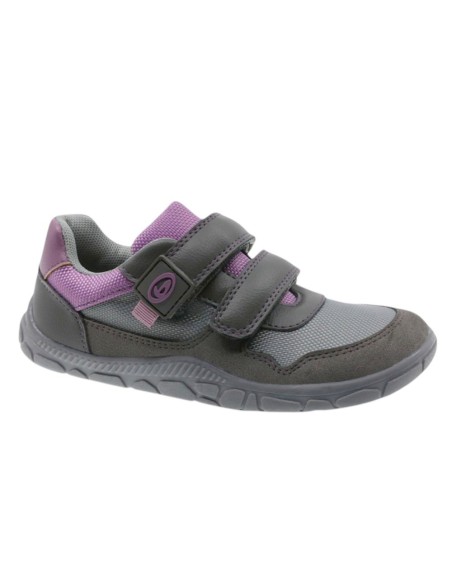 Zapatillas barefoot Beppi 2217831 Gris-Lila