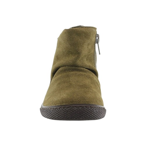Botines barefoot Flexibles by Vulladi 1190 Suede kaki 2