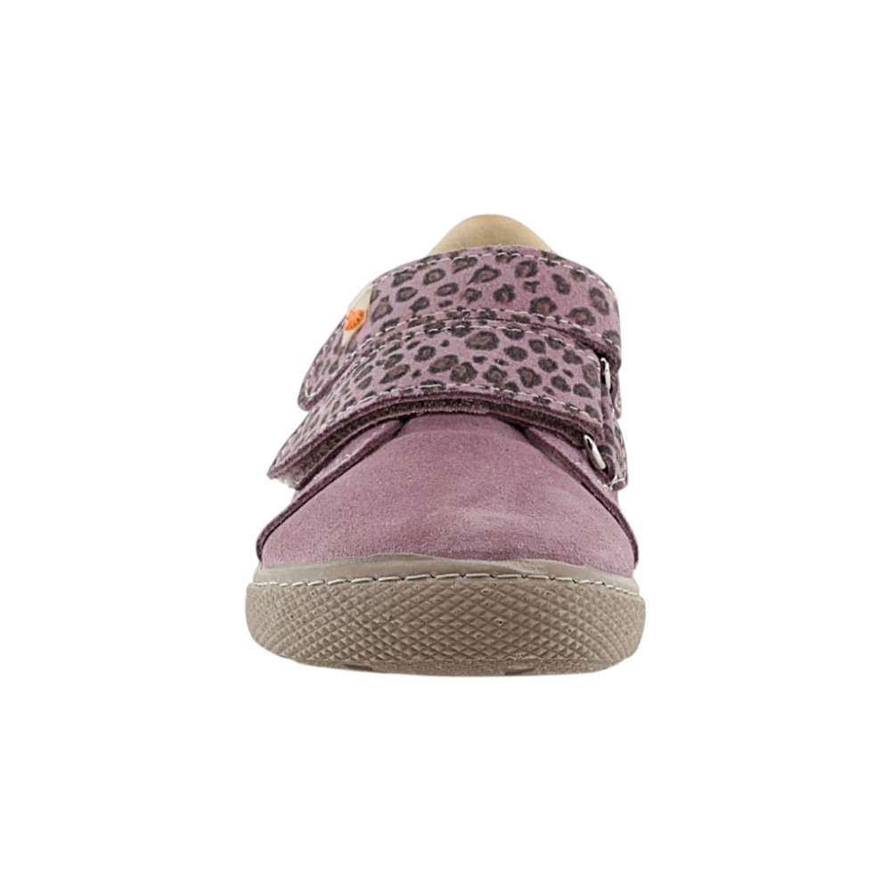 Zapatos barefoot Flexibles by Vulladi 6193 Malva-Leopardo