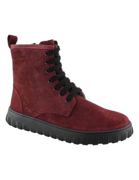 Botines Barefoot cordones Mum Aria Wine