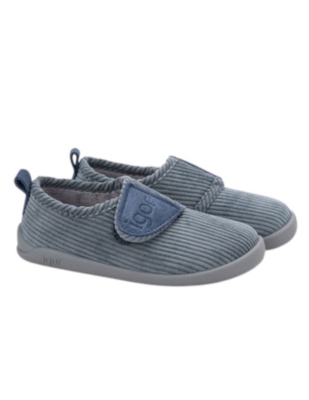 Zapatillas de casa barefoot Igor Junior Pana Oceano