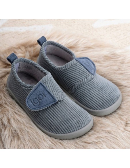 Zapatillas de casa barefoot Igor Junior Pana Oceano
