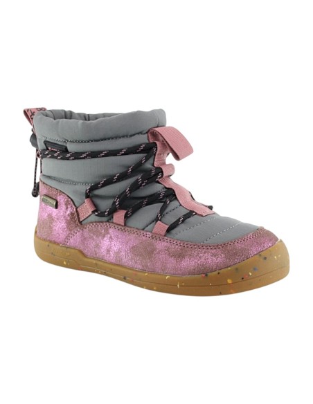 Botines impermeables barefoot Joma borreguito Cake Rosa