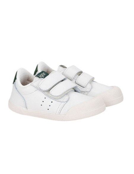 Zapatillas barefoot Igor Tennis Blanco-Musgo