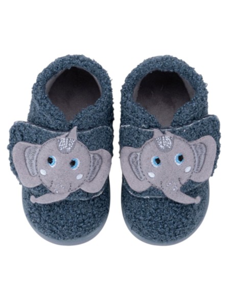 Zapatillas de casa barefoot Homie Elefante Azul