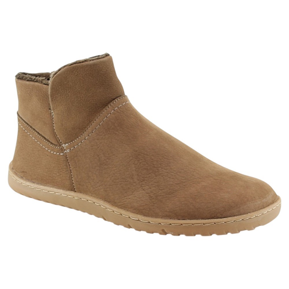 Botines barefoot Vivant V-2750 Nobuck Taupe