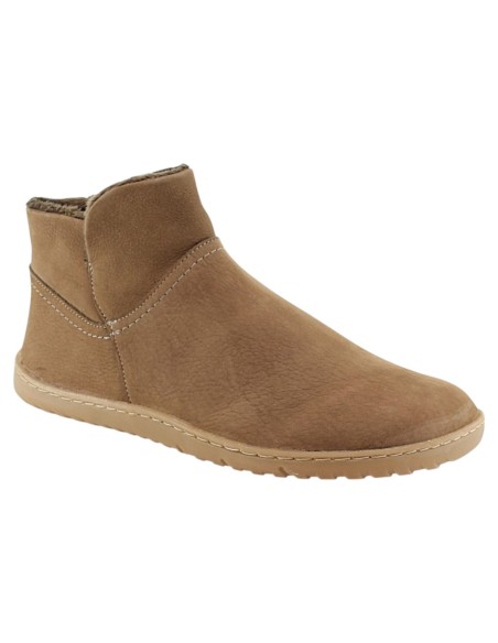 Botines barefoot Vivant V-2750 Nobuck Taupe
