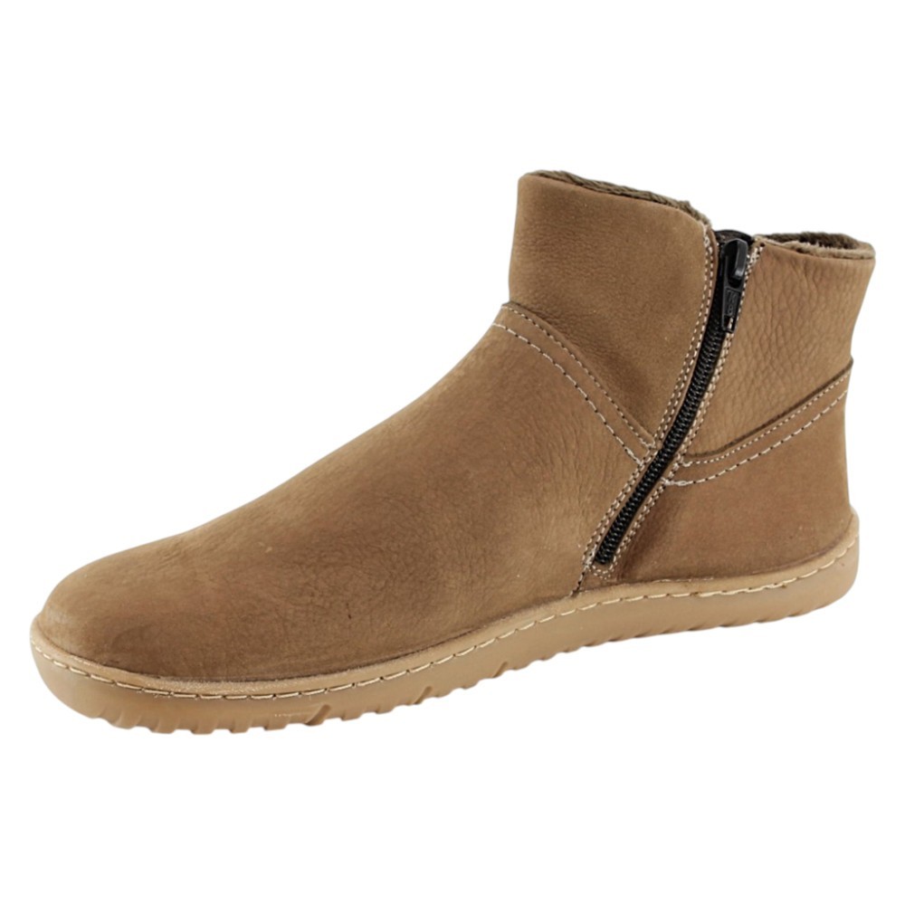 Botines barefoot Vivant V-2750 Nobuck Taupe