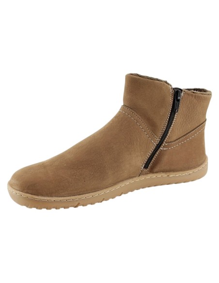 Botines barefoot Vivant V-2750 Nobuck Taupe
