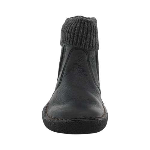 Botines barefoot El Naturalista Alpine Grass Tami Black calcetin 2
